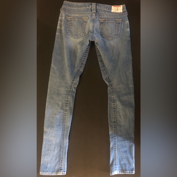 Size 6 women True Religion Jeans skinny - Picture 3 of 4